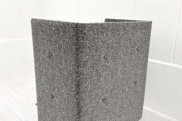オリバー ブースソファ ワークブース 中古 パーテーション ラウンジソファ 1人用ソファ 中古オフィス家具 920/820/1270の画像