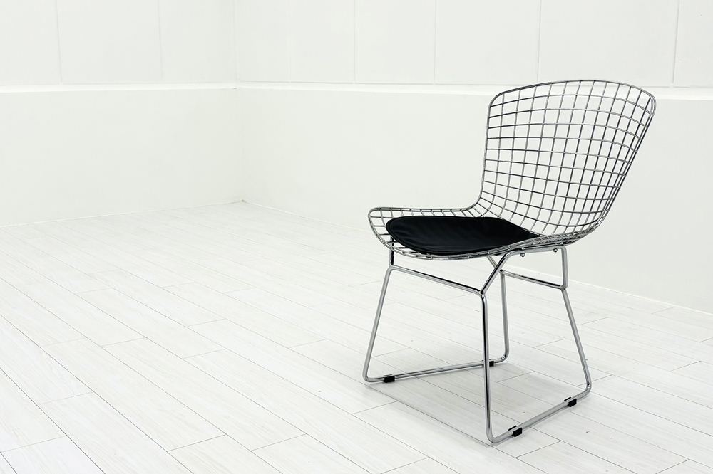 ハリー・ベルトイア ワイヤー サイドチェア 中古WIRE Side Chair ワイヤーチェア 【リプロダクト】 中古オフィス家具の画像