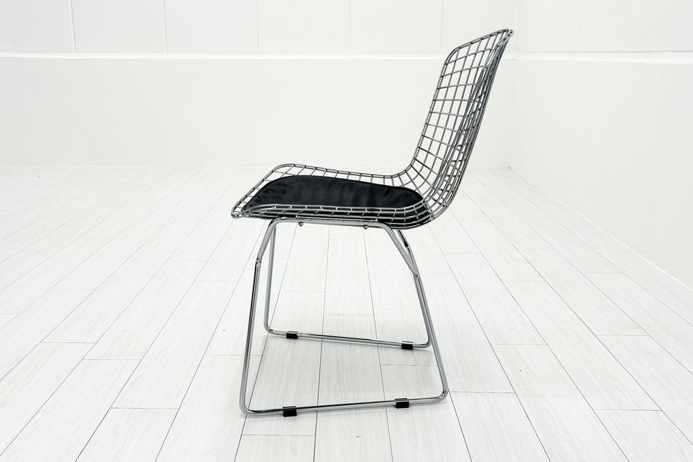 ハリー・ベルトイア ワイヤー サイドチェア 中古WIRE Side Chair ワイヤーチェア 【リプロダクト】 中古オフィス家具の画像