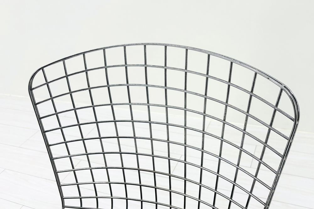 ハリー・ベルトイア ワイヤー サイドチェア 中古WIRE Side Chair ワイヤーチェア 【リプロダクト】 中古オフィス家具の画像