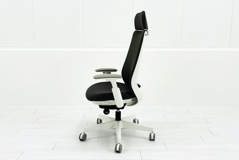 オカムラ ポータムチェア 中古 2024年製 OKAMURA Potam エクストラスタンダードバック 可動肘 中古オフィス家具の画像