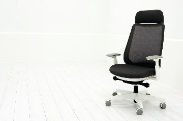 オカムラ ポータムチェア 中古 2024年製 OKAMURA Potam エクストラスタンダードバック 可動肘 中古オフィス家具の画像