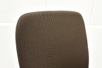 イトーキ フルゴチェア 中古 ITOKI fulgo 肘無 ハイバック 事務椅子 中古オフィス家具 ブラウンの画像