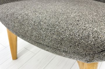 相合家具 クイーン ミーティングチェア 中古 多目的チェア ラウンジチェア 中古オフィス家具 グレー系色の画像