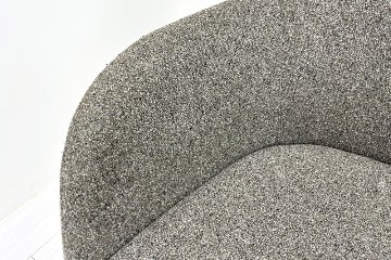 相合家具 クイーン ミーティングチェア 中古 多目的チェア ラウンジチェア 中古オフィス家具 グレー系色の画像