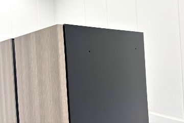 3段ラテラル書庫 両開き書庫 スチール書庫 中古 オカムラ 【両開き＋ラテラルセット】 中古オフィス家具 900/590/1810の画像