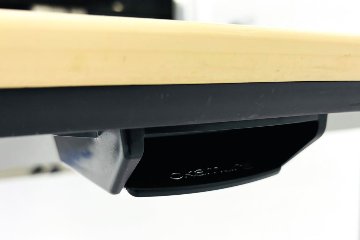 オカムラ リフティオ 中古 昇降テーブル 手動昇降 幅1800 ミーティングテーブル 中古オフィス家具 1800/900/700～1000の画像