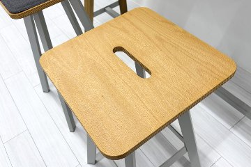 【3点セット】 ノール ロックウェル ハイテーブル＆スツールセット 中古 Knoll Rockwell Unscripted 中古オフィス家具の画像