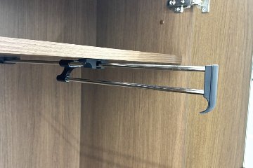 DX-4Nシリーズ オカムラ 役員家具 【3点セット】 中古 3段ラテラル書庫 ワードローブ 両開き書庫 中古オフィス家具 の画像