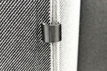 パーテーション コクヨ リーフィー じゃばら置きタイプ ローパーテーション 中古パーテーション 間仕切り 高1600 ミディアムグレー/ディムグレー の画像