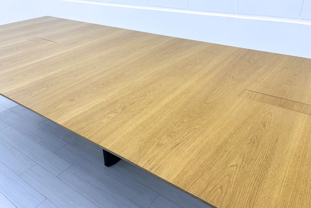 カッシーナ イクスシー ジョイ カンファレンステーブル 中古 Cassina IXC. JOY 大型会議テーブル 会議机 中古オフィス家具 3750/1400/730の画像