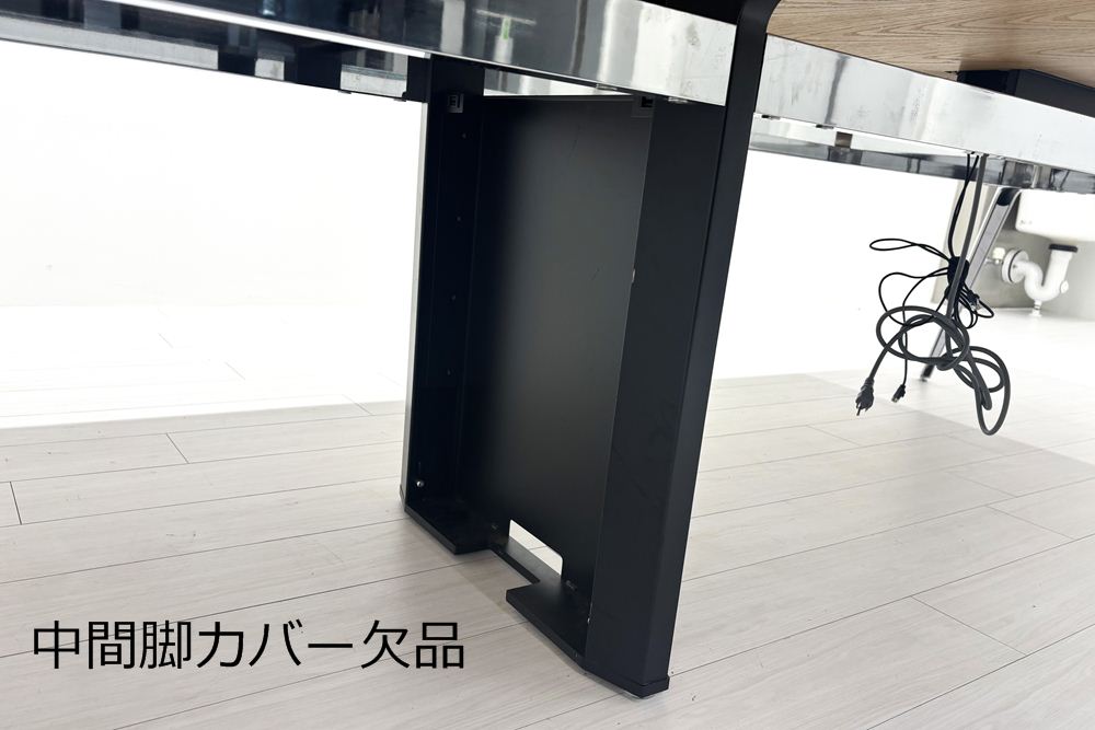 カッシーナ イクスシー ジョイ カンファレンステーブル 中古 Cassina IXC. JOY 大型会議テーブル 会議机 中古オフィス家具 3750/1400/730の画像