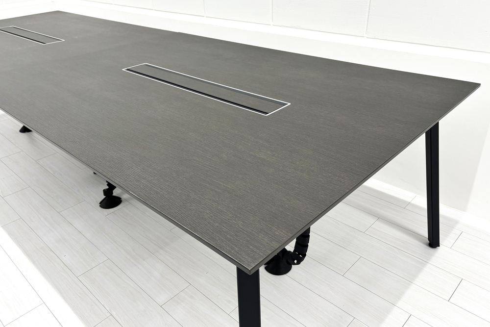 中古オフィス家具 SAIBI コクヨ サイビ 中古 大型会議テーブル ミーティングテーブル 幅3400 KOKUYO 3400/1200/720の画像