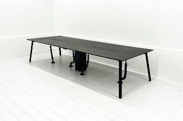 中古オフィス家具 SAIBI コクヨ サイビ 中古 大型会議テーブル ミーティングテーブル 幅3400 KOKUYO 3400/1200/720の画像