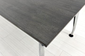 木目天板 コクヨ サイビ 中古 小型会議テーブル KOKUYO saibi 会議机 ミーティングテーブル 中古オフィス家具 1800/900/720の画像