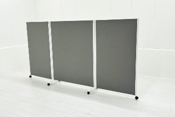 コクヨ 三つ折りパーテーション 中古 中古オフィス家具 間仕切り 3030/460/1500の画像