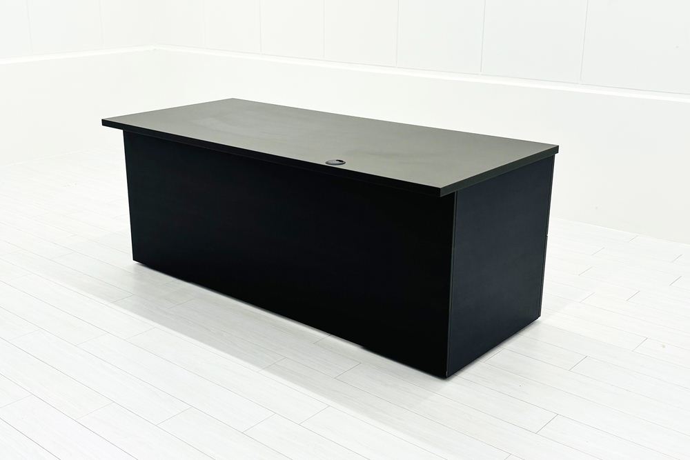 中古役員デスク 中古オフィス家具 ナイキ 両袖机 幅1800 マネージメントデスク 1800/800/720の画像