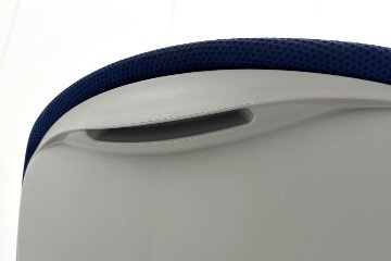 中古 オカムラ チェア sulato(スラート)シリーズ ハイバック 肘無 中古オフィス家具 ミディアムブルーの画像