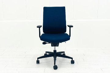 コクヨ Wizard(ウィザード)シリーズ 中古 2019年製 固定肘  中古オフィス家具 KOKUYO ターコイズブルーの画像