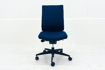 コクヨ Wizard(ウィザード)シリーズ 中古 2020年製 肘無  中古オフィス家具 KOKUYO ターコイズブルーの画像
