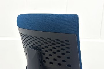 コクヨ Wizard(ウィザード)シリーズ 中古 2020年製 肘無  中古オフィス家具 KOKUYO ターコイズブルーの画像