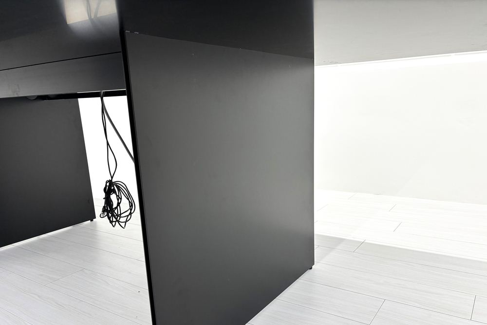 大型会議テーブル エアーフレーム 3015 カンファレンステーブル 中古 Cassina ixc. AIR FRAME 3015 conference table 中古オフィス家具 3600/1200の画像
