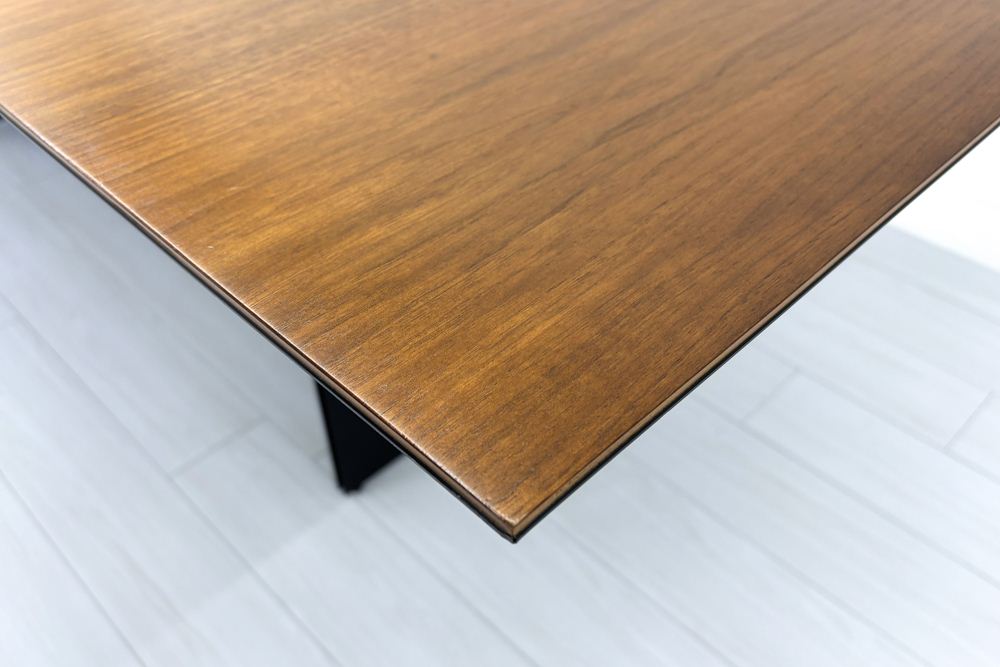 大型会議テーブル エアーフレーム 3015 カンファレンステーブル 中古 Cassina ixc. AIR FRAME 3015 conference table 中古オフィス家具 3600/1200の画像