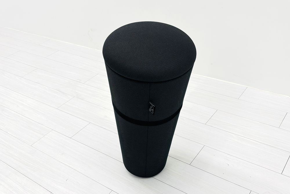 中古 ウィルクハーン スタンドアップ Wilkhahn Stand-up ミーティングチェア 多目的チェア スツール 中古オフィス家具 ダークグレーの画像