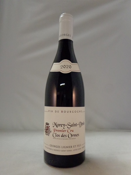 ドメーヌ・ジョルジュ・リニエ　モレ サン ドニ プルミエ クリュ クロ デ ゾルム 2020の画像