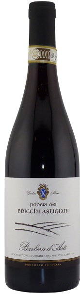 ポデーリ・デイ・ブリッキ・アスティジャーニ　バルベーラ ダスティ 2022の画像