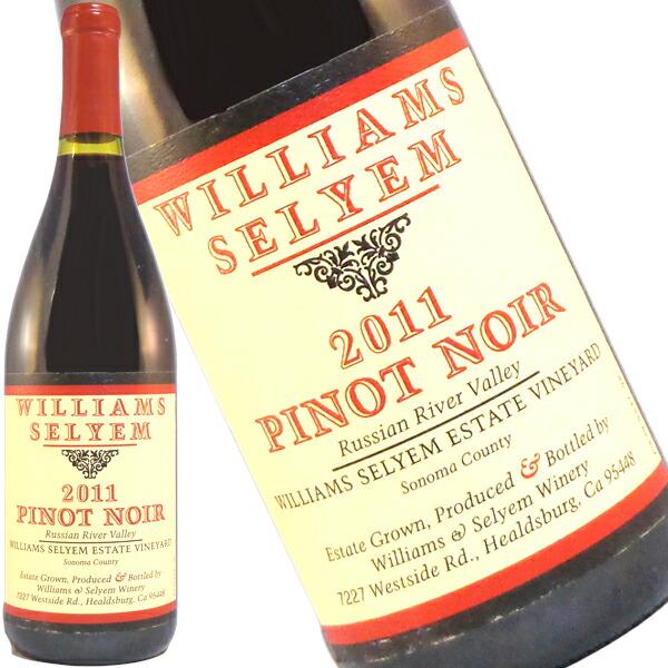 ウィリアムズ セリエム エステート ヴィンヤード ピノノワール 2011 750mlの画像