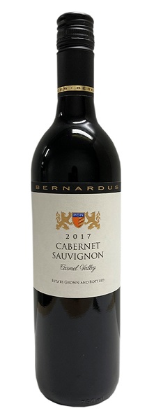 バーナーダス・ワイナリー　カーメル ヴァレー カベルネ ソーヴィニヨン 2017の画像