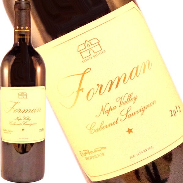 フォーマン カベルネ・ソーヴィニヨン ナパヴァレー 2012 750mlの画像