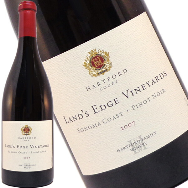 ハートフォード コート ランズ エッジ ヴィンヤード ピノノワール 2007 750mlの画像