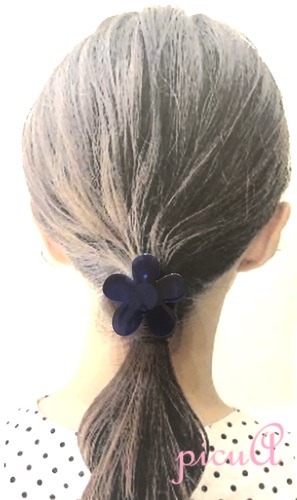 宙花(そらばな)＊ポニーフックの画像