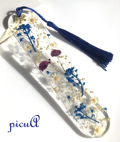 ★感謝デー★Garden Time／しおり（ブルー系）の画像