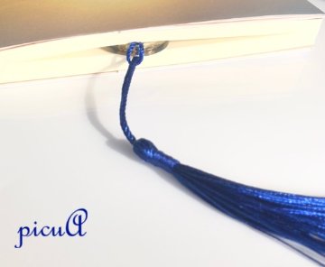 ★感謝デー★Garden Time／しおり（ブルー系）の画像