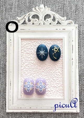 小さなきらめきのレジン製ピアス（イヤリング）＊15展開＊の画像
