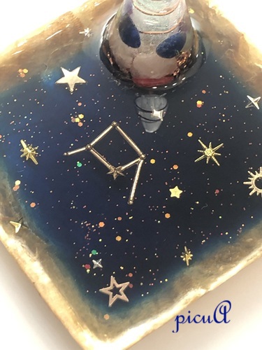 星の守り台・宙のオルゴナイト＊『受注製作』の画像