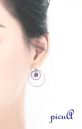 Elegant Shift＊ピアス(イヤリング）の画像