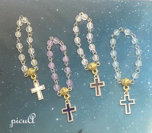 Blessing Amulet／ロザリオ風お守りの画像