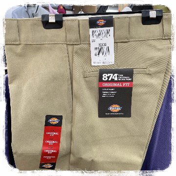 DICKIES ワークパンツ 874　WORK PANT ORIGINAL 874 カーキ　ディッキーズの画像