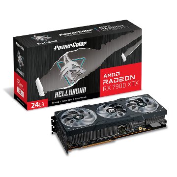 Hellhound AMD Radeon RX 7900 XTX 24GB GDDR6画像