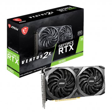 GeForce RTX 3060 VENTUS 2X 12G OC画像