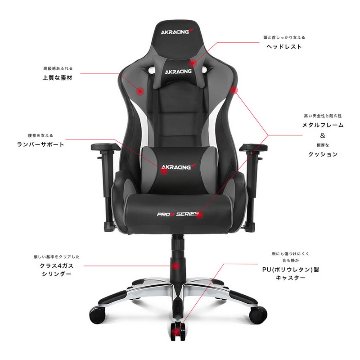 Pro-X V2 Gaming Chair (Red)画像