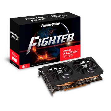 Fighter AMD Radeon RX 7600 8GB GDDR6画像
