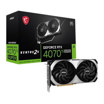 GeForce RTX 4070 Ti SUPER 16G VENTUS 2X OC画像