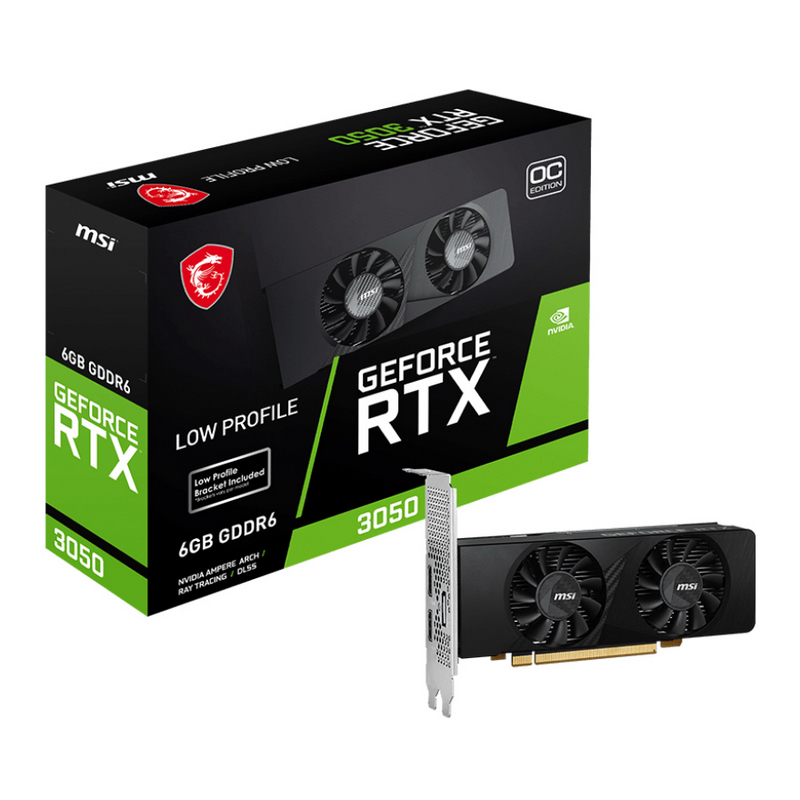 GeForce RTX 3050 LP 6G OC画像