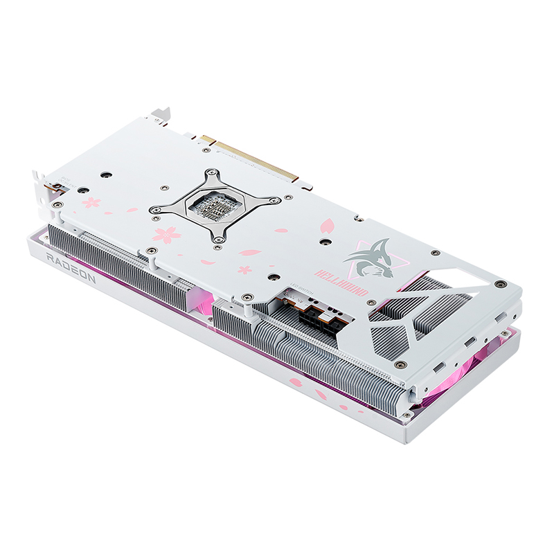 Hellhound Sakura AMD Radeon RX 7800 XT 16GB GDDR6 Limited Edition画像