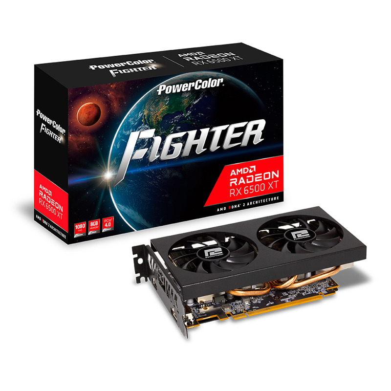 Fighter AMD Radeon RX 6500 XT 8GB GDDR6の画像